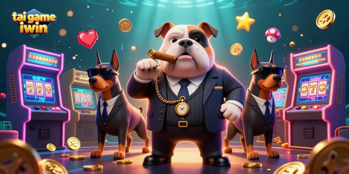 Engage in thrilling tai game iwin action with mafia boss and dynamic slot elements.