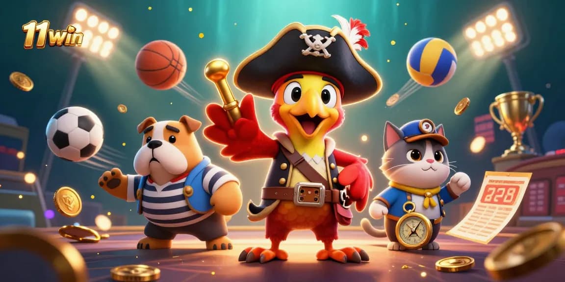 Join 11WIN for thrilling sports betting action featuring pirates and adventure!