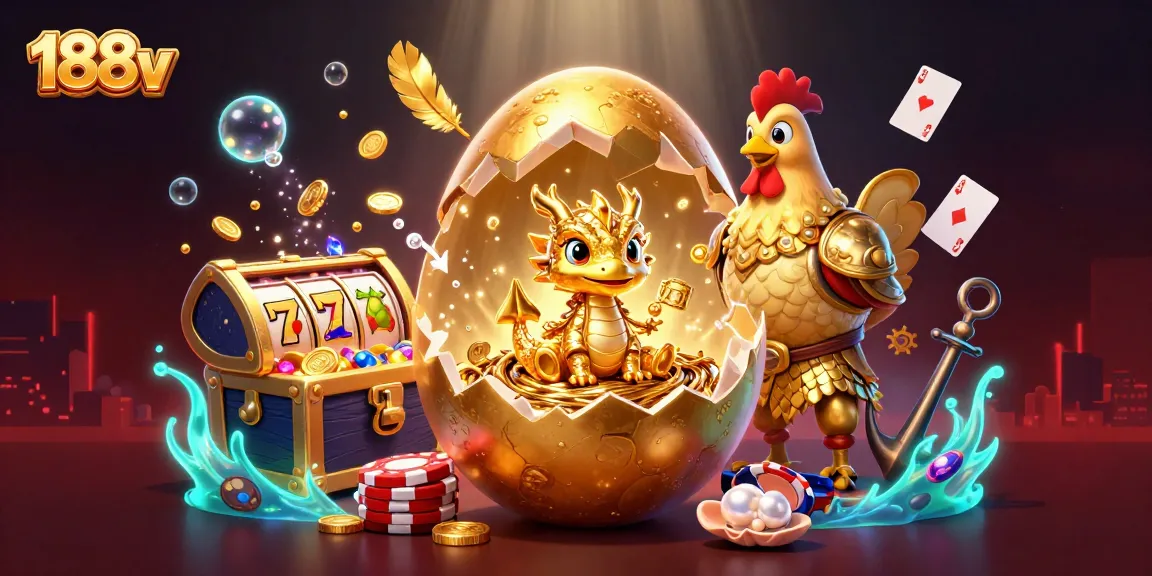 Experience thrilling wins with 188v in a vibrant, immersive casino environment filled with action.