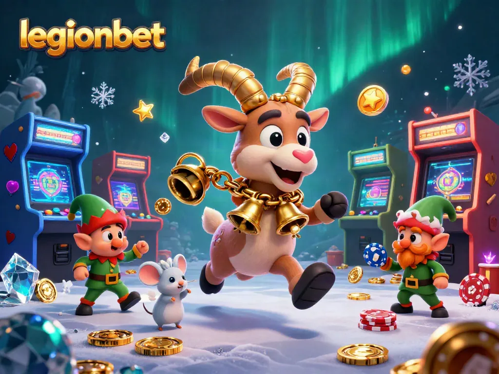 Enjoy thrilling gameplay at legionbet, where Krampus, angel mouse, and mischievous elves create a festive casino.
