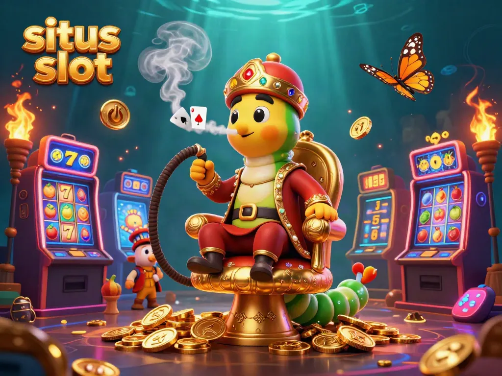 Explore the lively world of situs slot with vibrant characters and action-packed game elements.
