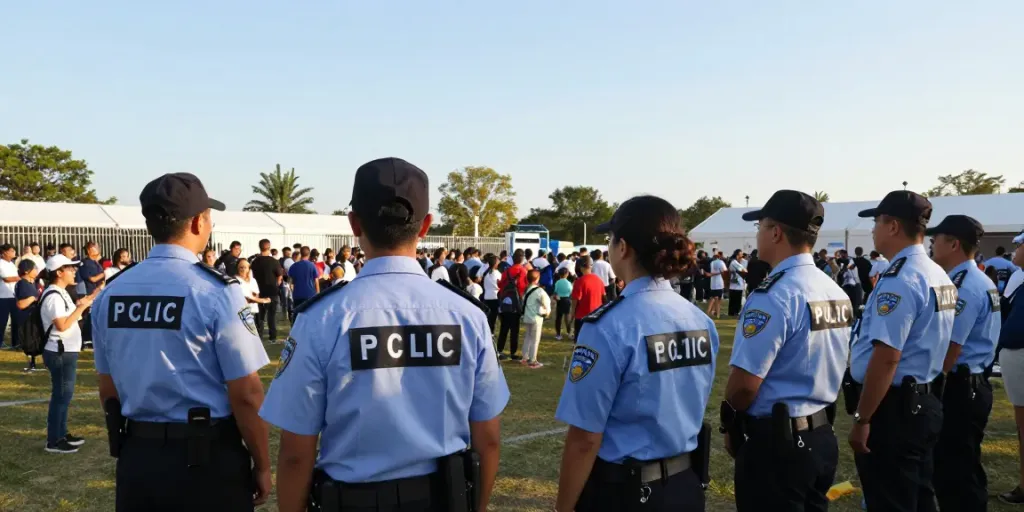 Trusted Private Security services for local outdoor events.