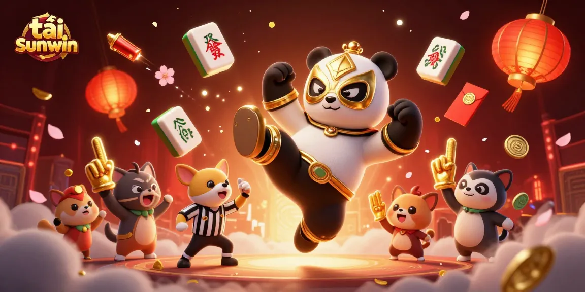 Experience the thrill of tải sunwin with vibrant 3D characters amidst dynamic casino elements.
