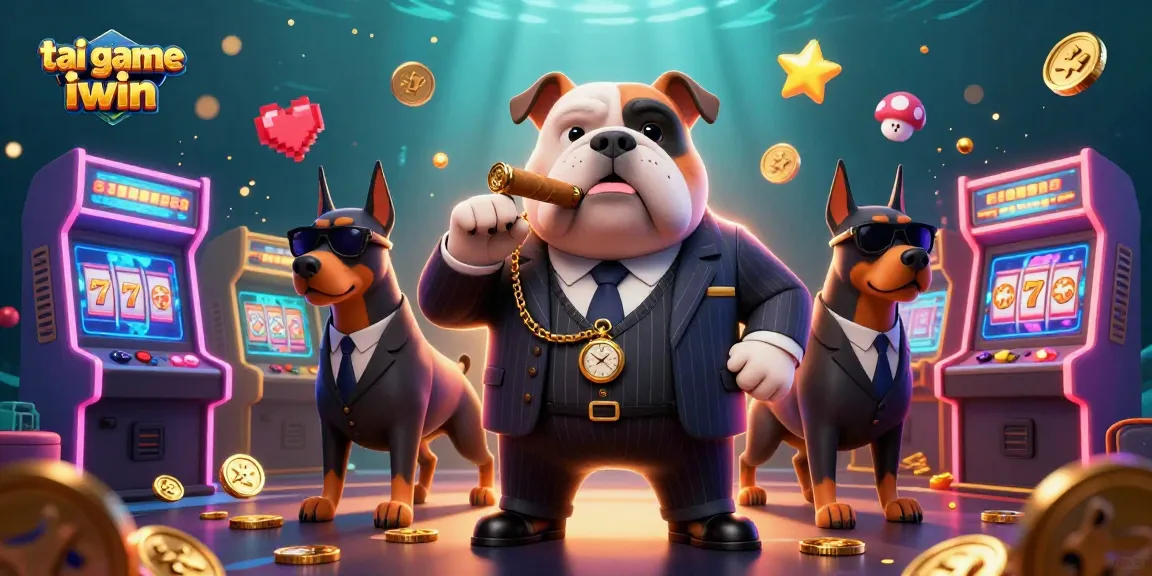 Engage in thrilling tai game iwin action with mafia boss and dynamic slot elements.