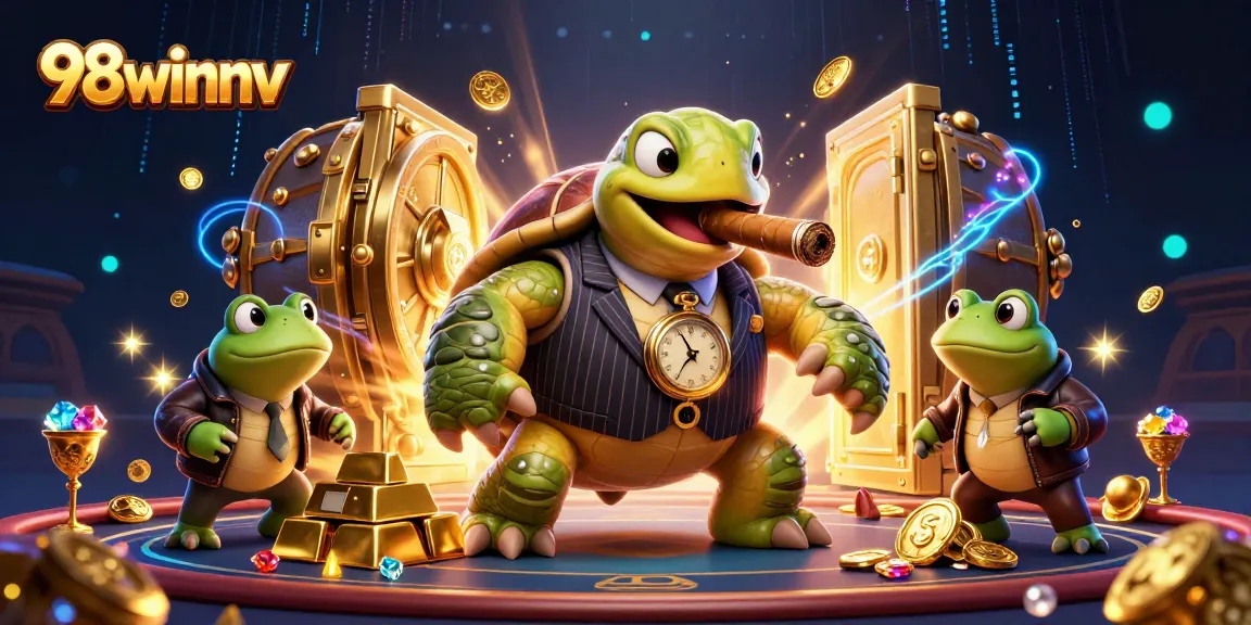 Experience thrilling action at 98winnv with engaging casino characters and gold treasures.