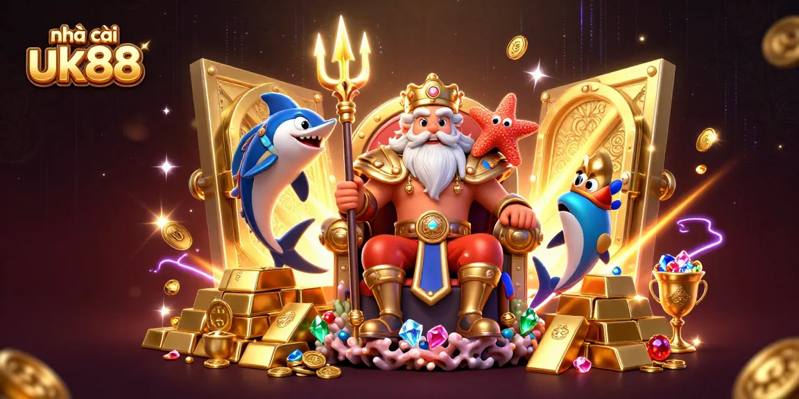 Experience the excitement with nhà cái uk88 as Neptune oversees treasures and games of chance.
